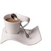European Corrugated Ceramic Cup And Creative Game For Small Couples 300 Ml Coffee Cup