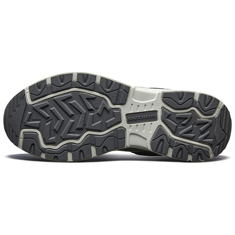 Skechers Oak Canyon Fabric Lace-Up Durable Lightweight Low-Top Casual Shoes Men sneaker Gray White 51893-GYW