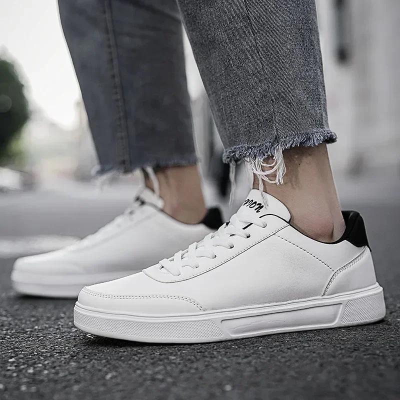 MAEDEF Classic 2024 High Quality Outdoor Sneakers Fashion Men's Soft Comfortable Casual Men‘s Shoes Anti-slip Lace Up Flats Shoe