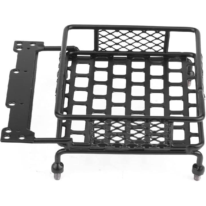 RC Car Roof Rack, Large/Medium/Small Steel Model Vehicle Luggage Tray Roof Rack for Tamiya CC01 / CR01 / D90 / SCX10 1/10 1/8 RC Crawler Car(12.00 *