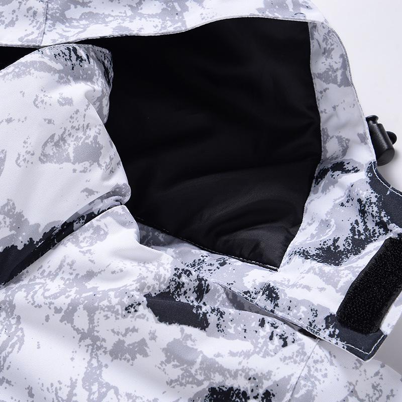 2022 Multi-Pocket Hooded Ski Suit - Windproof & Waterproof