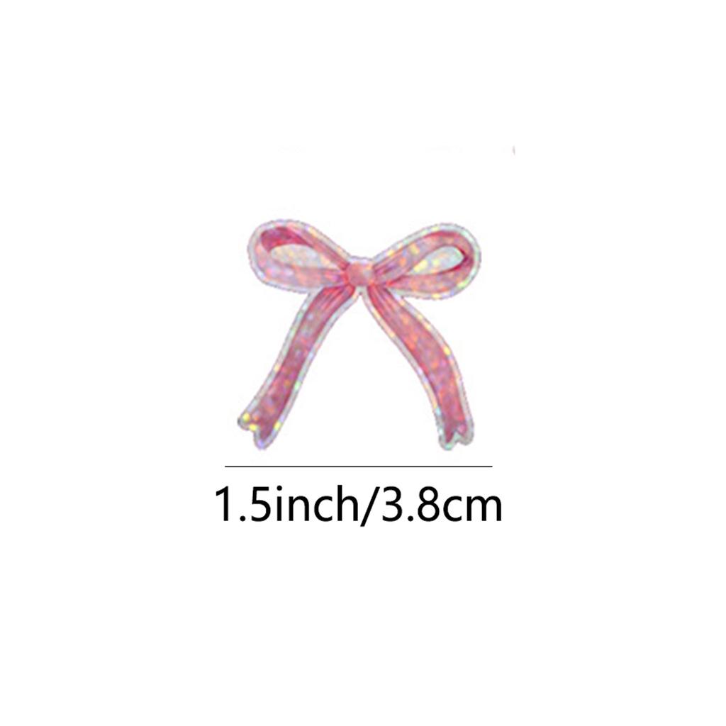 100-500Pcs High-Quality Glittering High-Quality Bow High-Quality Stickers Self-assembly High-Quality Handmade High-Quality Gift High-Quality