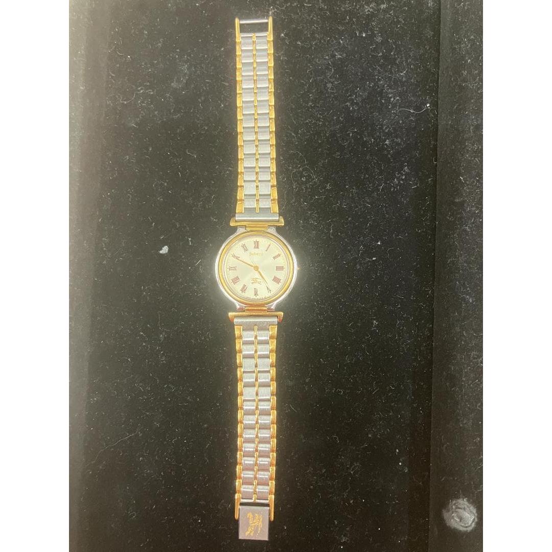 Used Burberrys watch combination color roman index
