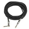 Guitar Cable Right Angle to Straight 6.35mm Audio AMP Cord for Professional Stage Playing