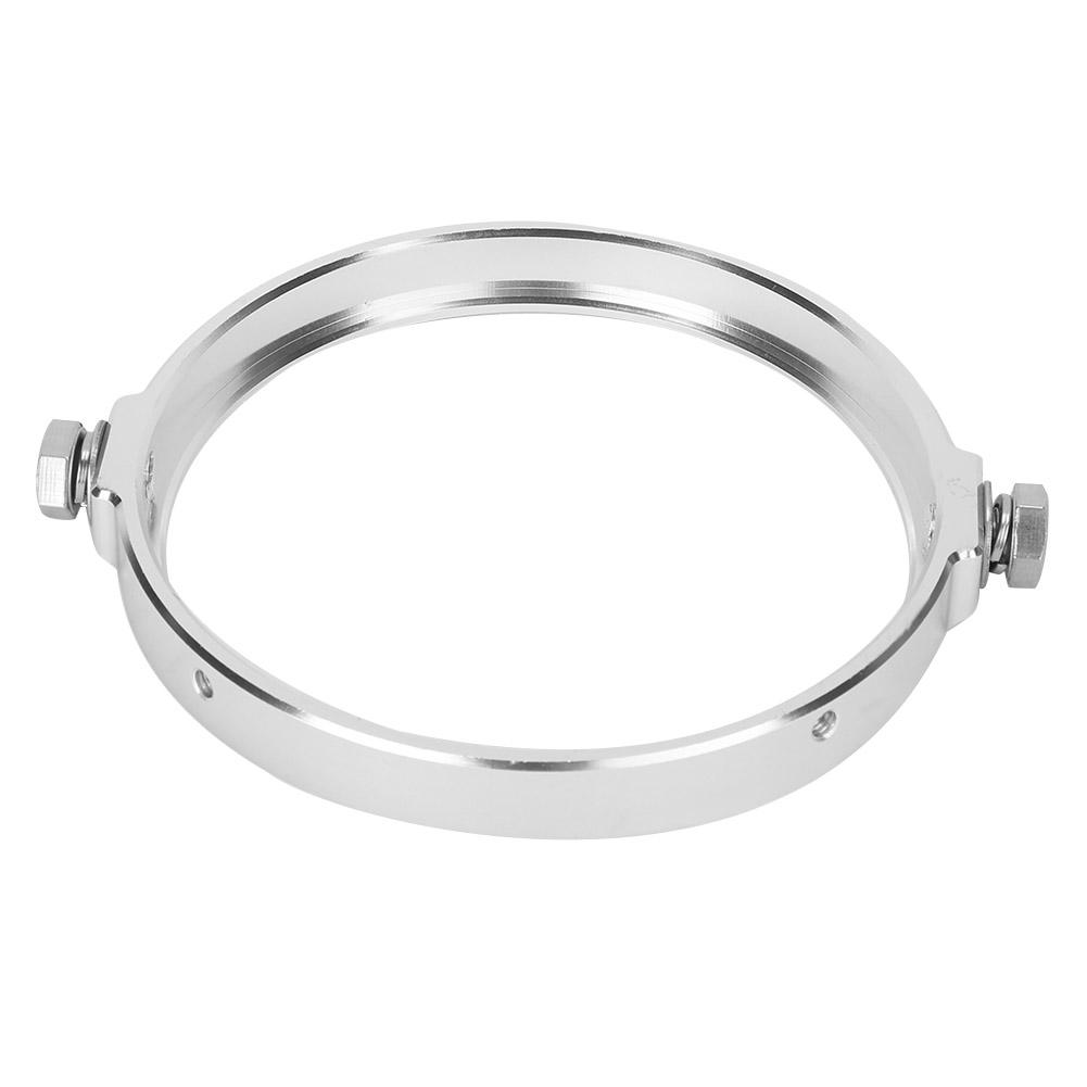 Aluminium Alloy   5.75in Round Headlight Mounting Bracket for Motorcycle Conversion