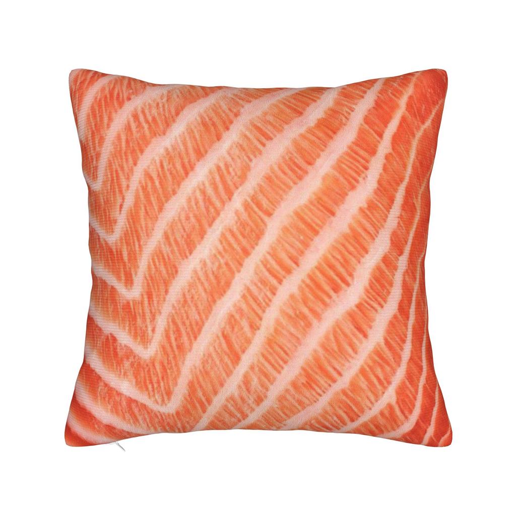 Funny Meat Pattern Beef Pillowcase Merch Printing Cushion Cover Throw Pillow Cover Seat Decor Square Multi-Size