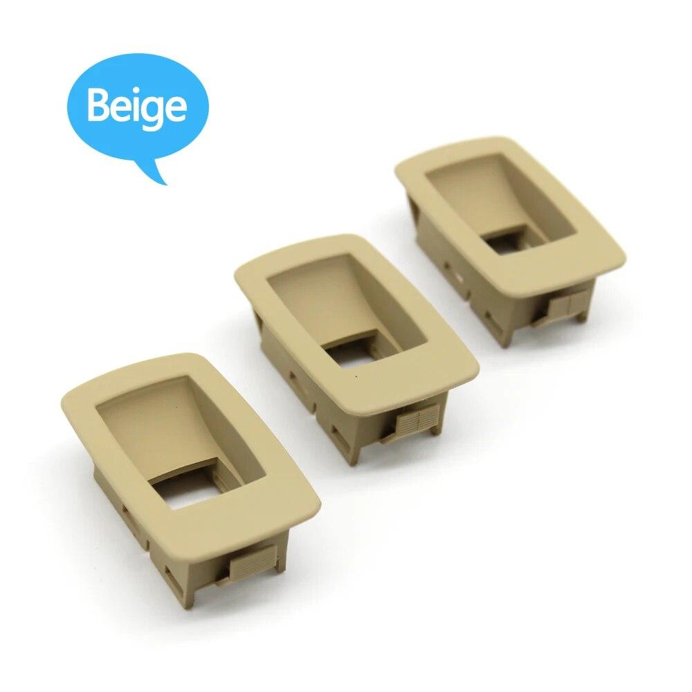 3pcs Front Rear Paasenger Door Window Switch Cover Panel Replacement For BMW 3 Series E90 E91 316 318 320 325 328i 2004-2012