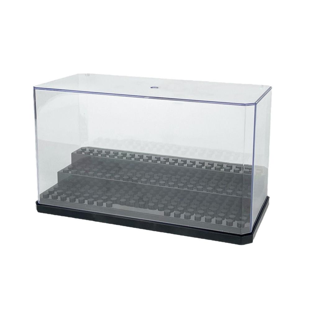 Compatible With Lego Building Block Miniature Large Three-Layer Third-Order Dust Box 10705 Small Particle Decoration Display Box Storage
