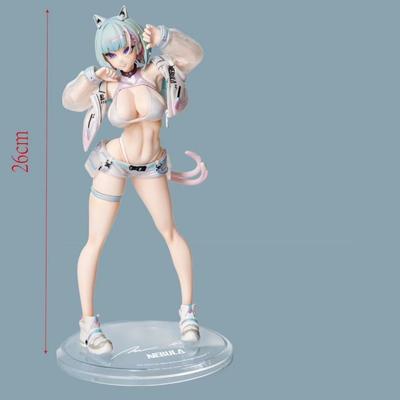 26cm Near-Future Nekomata Anime Girl Standing Pose Anime Figure Model Statue Collection Desktop Decoration Ornament Toy Gift