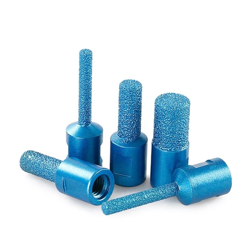 Pack of 3 100 Angle Grinder Grinding Head Durable Tips for Marble, Granite, and Quartz Countertops  6/10/15mm Diameter