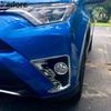 For Toyota RAV4 RAV 4 2016 2017 2018 Chrome Car Front Fog Light Lamp Cover Trim Head Foglight Foglamp Bezel Trims Accessories