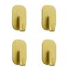 4Pcs Reusable Refrigerator Magnets Hooks Plastic Key Towel Storage Holder Magnetic Hook  Entry Door