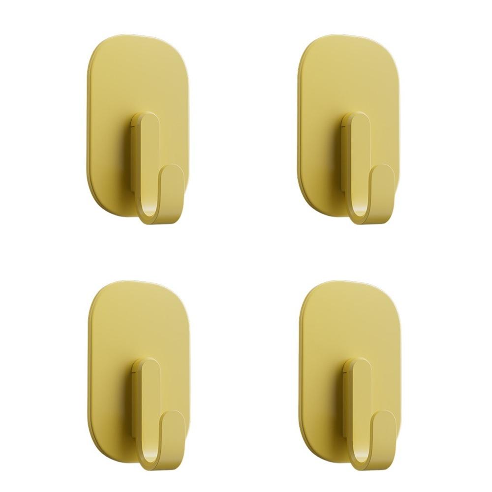 4Pcs Reusable Refrigerator Magnets Hooks Plastic Key Towel Storage Holder Magnetic Hook Entry Door