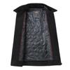 Dibinze Men's Plus Size Chenille Padded Jacket