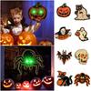 Cartoon Halloween Hanging Decoration Spider Bat Horror Hanging Lighting  Gift