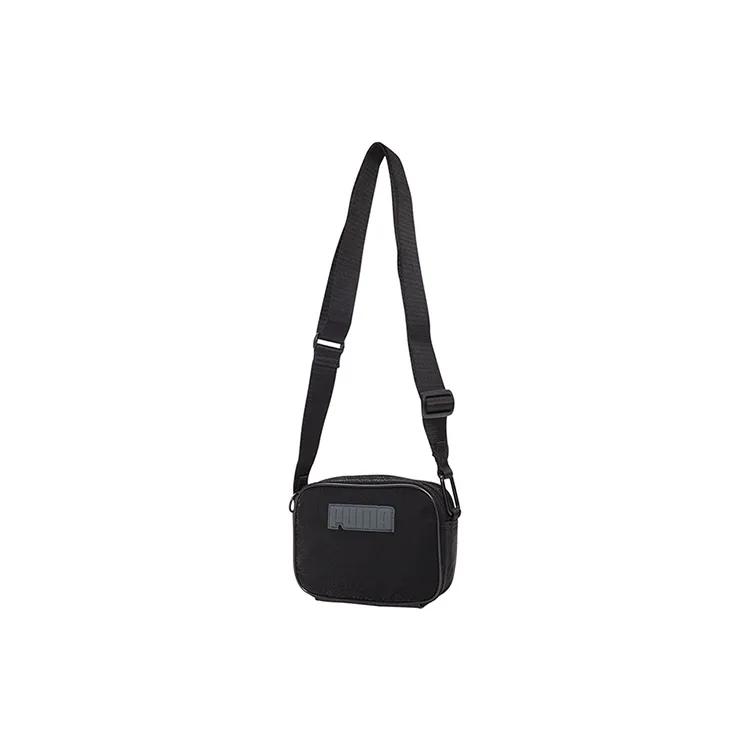 Puma Fabric Shoulder Bag , Crossbody Bag Regular Unisex Black (Unisex) Crossbody Bags 078345 01
