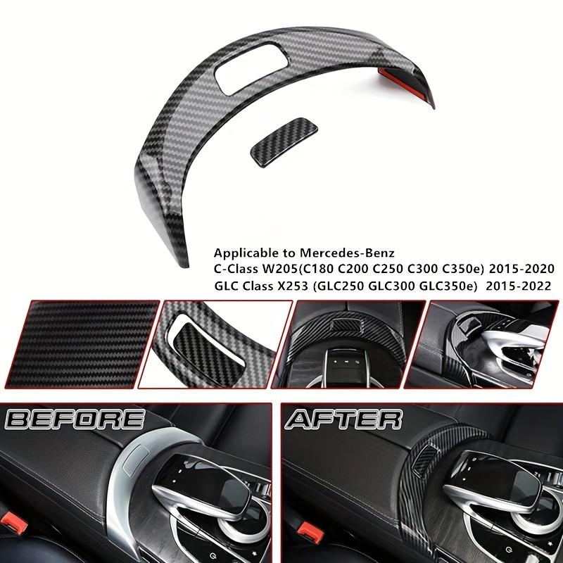 

For Mercedes-Benz C-Class, GLC-class W205 X253 car armrest box protection cover, center console armrest storage box, switch butt