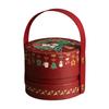 With Handle Christmas Eve Packaging Box Portable Xmas Candy Box  Christmas Eve