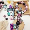 34Pcs Dental Care Theme Silicone Beads Set DIY Beaded Necklace Bracelet Decoration Pen Jewelry Pendant Etc. Holiday Birthday Gift