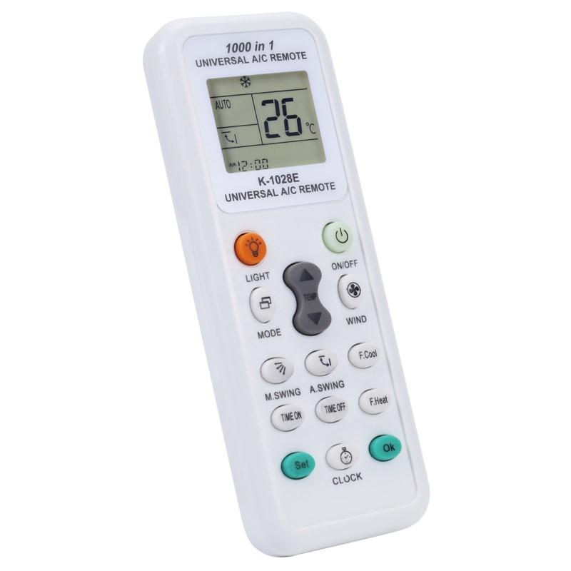 Universal K-1028E Low Power Consumption 1000 In 1 Air Condition Remote LCD A/C Remote Control Controller for LG,Guqiao,Haier,etc