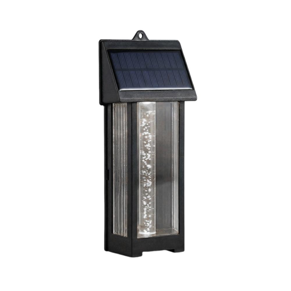 

Waterproof Motion Sensor Wall Lamp Ultra Bright Solar Street Floodlight Parking Lot чорний