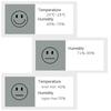 LCD Digitales Thermometer Hygrometer für Innenraum Elektronisches Temperatur-Feuchtigkeitsmessgerät Sensor Messgerät Wetterstation für Zuhause