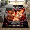 Elvis Presley Live Performance Floor Mat Suitable for Living Rooms Dining Room Study room Foyer Antislip Carpet Decorate Offices