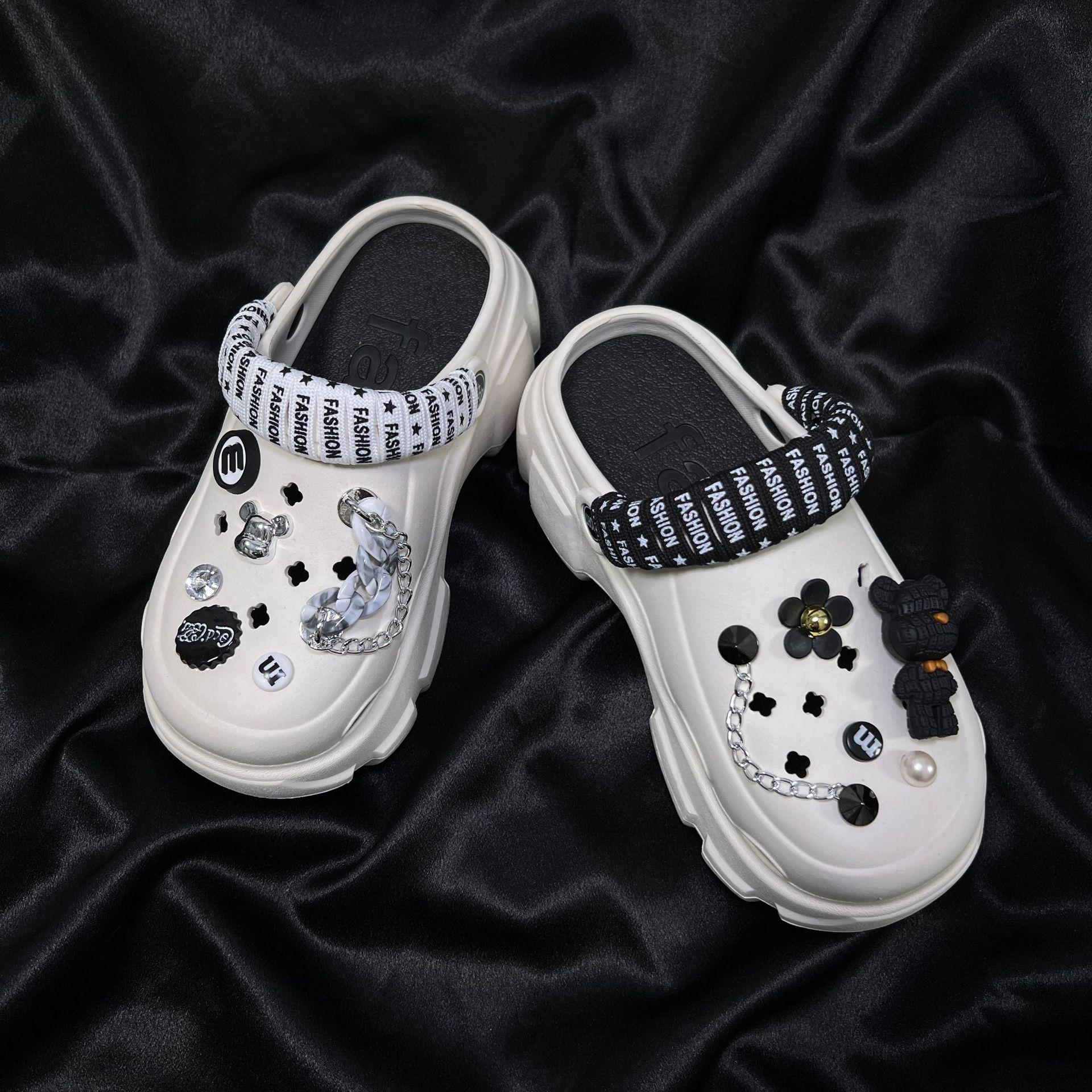 Милые мультяшные аксессуары для обуви Coal Ball - 3D Креативные пряжки для самостоятельного украшения