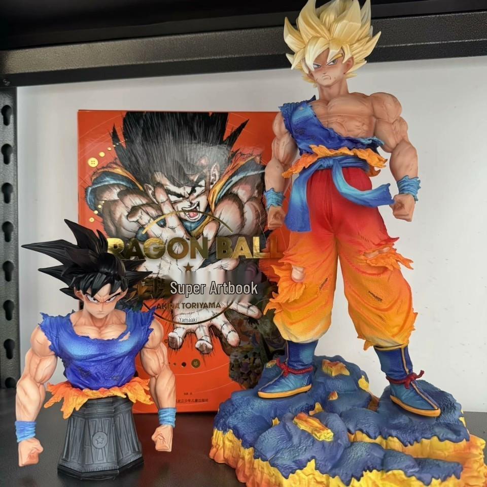 Dragon Ball Super Saiyan JT: First Super Saiyan Goku Anime Statue Model