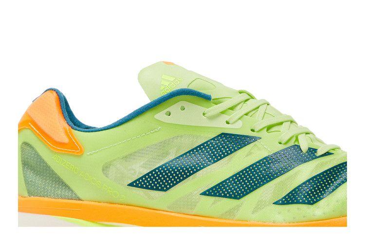 Men's Sneakers adidas Adizero Adios Pro 2 Pulse Lime Flash Orange Pulse Lime/Real Teal/Flash Orange