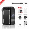A2S MTB Road Tire 120 PSI Portable Pocket Bike Electric Air Pump Tire Pressure Digital Display Mini Fast Compressor