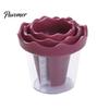 Salad Presentation Tool Spiral Vegetable Curler, Stainless Steel Blade Handheld Twister, Creative Kitchen for Rotatable Fruit Cutter Carrots Cucumbers