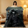 Anime V-Vampire H-Hunter D-D Throw High-Density Short Plush Blanket Soft Skin-Friendly for Sofa Nap Air-Conditioned Room