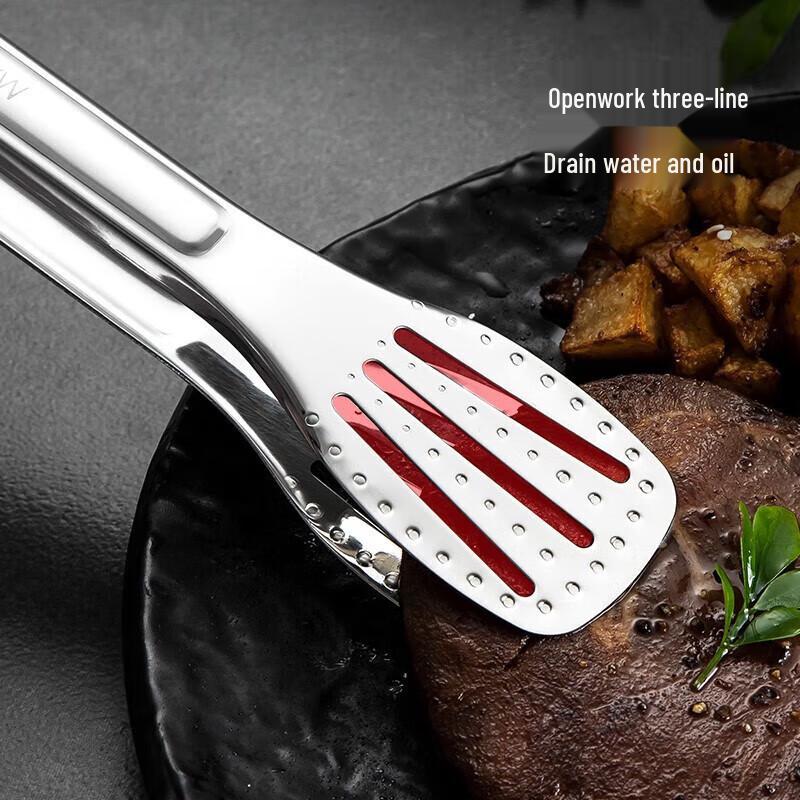 NHZHIW 304 Edelstahl Lebensmittelzange