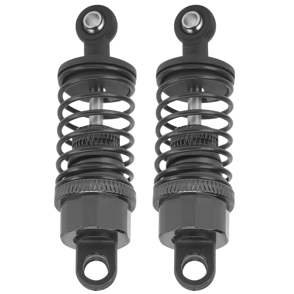2 Pcs Adjustable 65mm RC Metal Shock Absorbers Damper Fit for Slash 2WD HPI TamiyaBlack
