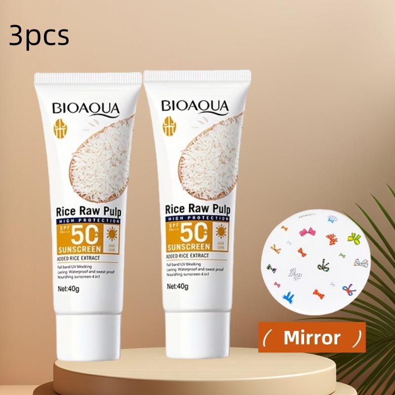 

Солнцезащитный крем с рисовой пастой, солнцезащитный крем с защитой от ультрафиолета 2pcs