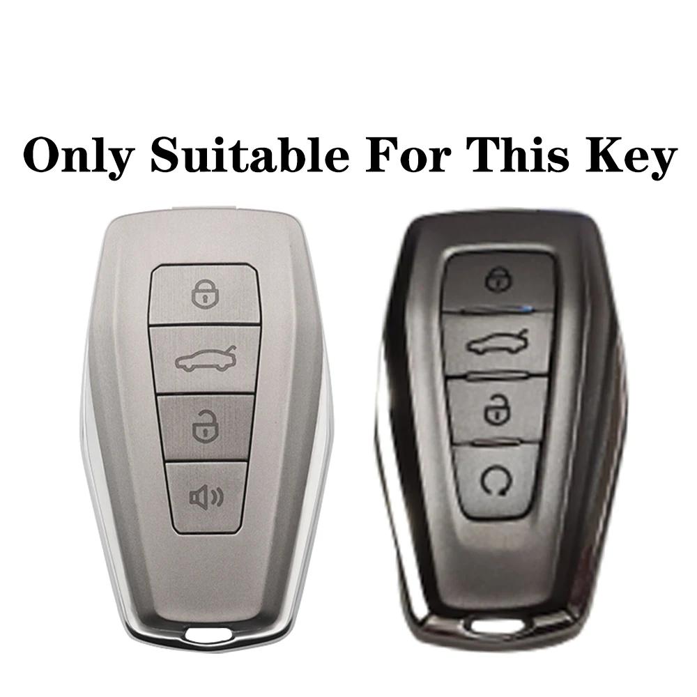 Silicone Car Key Cover Case For Geely Coolray X6 Geometry C Emgrand Global Kulrey Hawk Gx7 Okavango Smart Remote Car Accessories