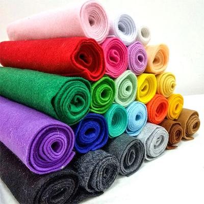 20x90cm Multicolor Soft Felt Fabric Non-woven Felt Fabric Sheet Patchwork DIY Sewing Doll Craft Accessories Material 1.4mm Thick