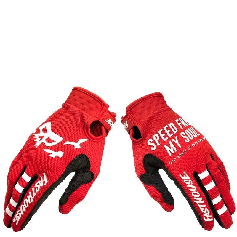 2024 Touch Screen New Red Black Men's and Women's Full Finger Thin Bicycle Mountain Cross-Country Outdoor Sports Riding Gloves