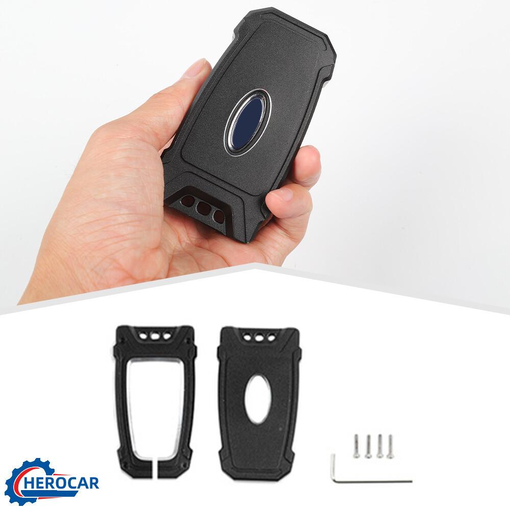 For Ford Bronco/Bronco Sport -2025 Key Fob Cover Case Shell Protector Black