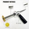 Inside Pipe Cutter for PVC Pipe Cutter Stainless Steel Plumbing Inside Cutter Tool Grit Cutting Wheel and Handle