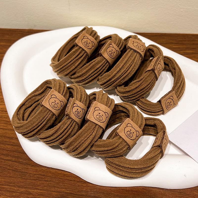 Koreanischer minimalistischer Haargummi - Stilvolles Gummiband für Mädchen & Kinder, Trendiges Haaraccessoire