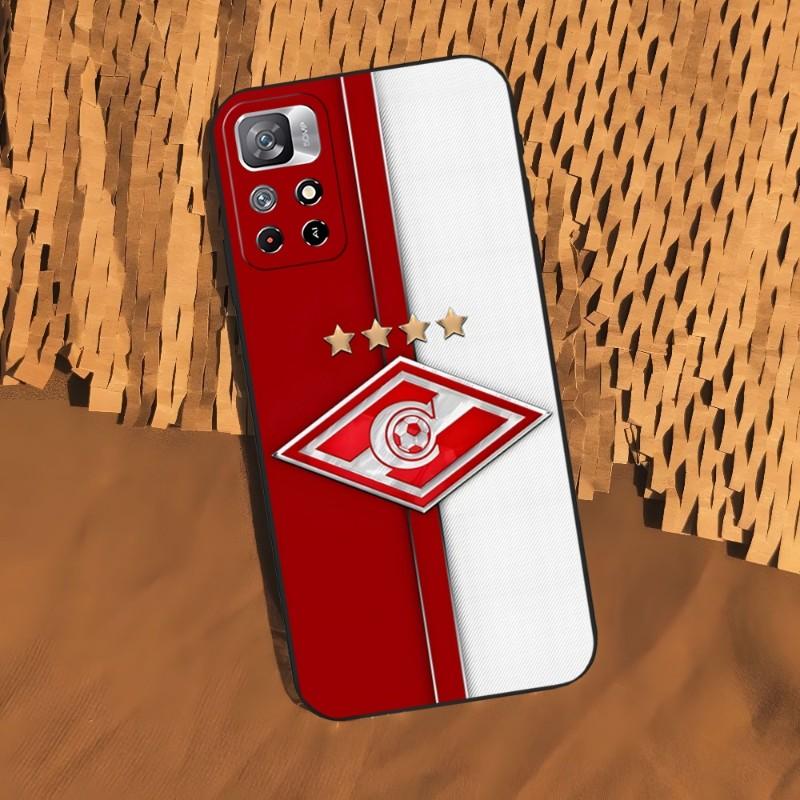Russian Spartak Moscow Football Phone Case For Xiaomi 13 Poco M3 F3 X4 M4 X4 GT 11 9T 9 12 11T 9SE 11i Pro Ultra Note10 Lite