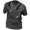 Summer Men's T-Shirts 3DTee Animal Harajuku Top Scorpion Graphic Print Casual Oversized Clothes 2022 O-Neck Short Sleeve T Shirt