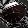 5pcs/set, Men's Watch Set, Men's Casual Quartz Watches Pointer, Watch, Necklace, Bracelet, Ring, Ideal Gift for Men