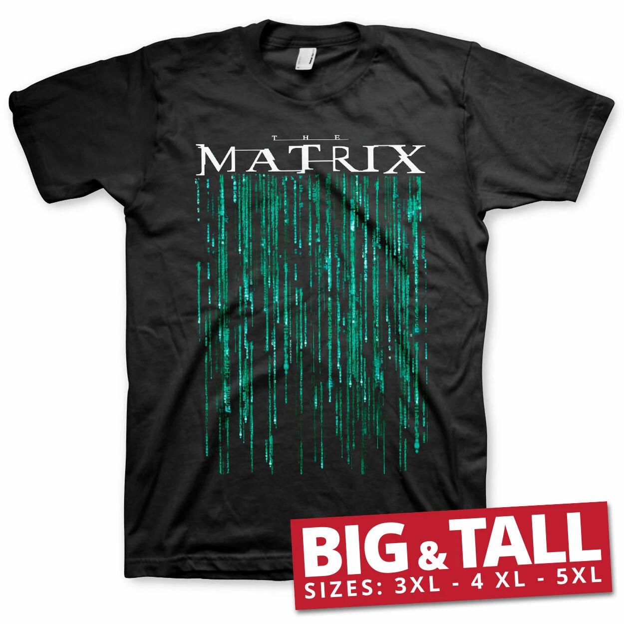Officially Licensed The MATRIX BIG & SIZE 3XL, 4XL, 5XL Men s T-Shirt- 3XL