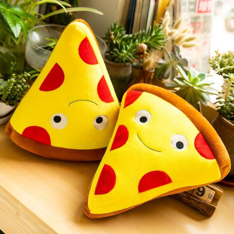 Simulated Internet Celebrity Food Burger Fries Pizza Throw Pillow Sofa Cushion Restaurant Decoration Plush Doll Toy