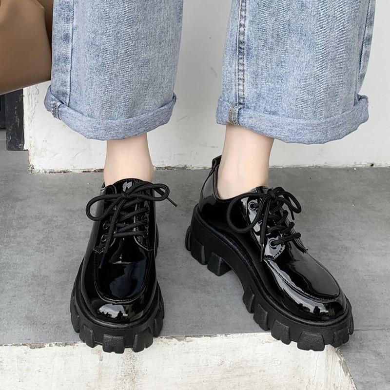 Mujer Plataforma Thicken Tacón Zapatos Negro Punk Botas Zapatos Altura  Zapatos Aumento De Los Zapatos comprar a buen precio — entrega gratuita,  reseñas reales con fotos — Joom