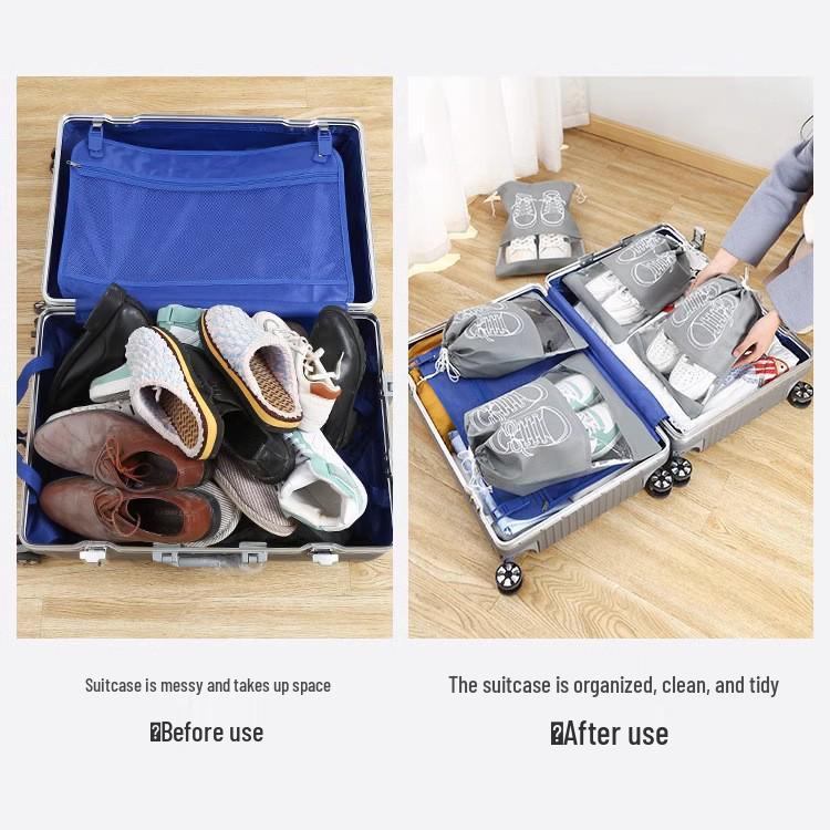 New Arrival: Transparent Dustproof Shoe Bag with 5 At 0.01 and Free Shipping - Perfect for Storage and Travel