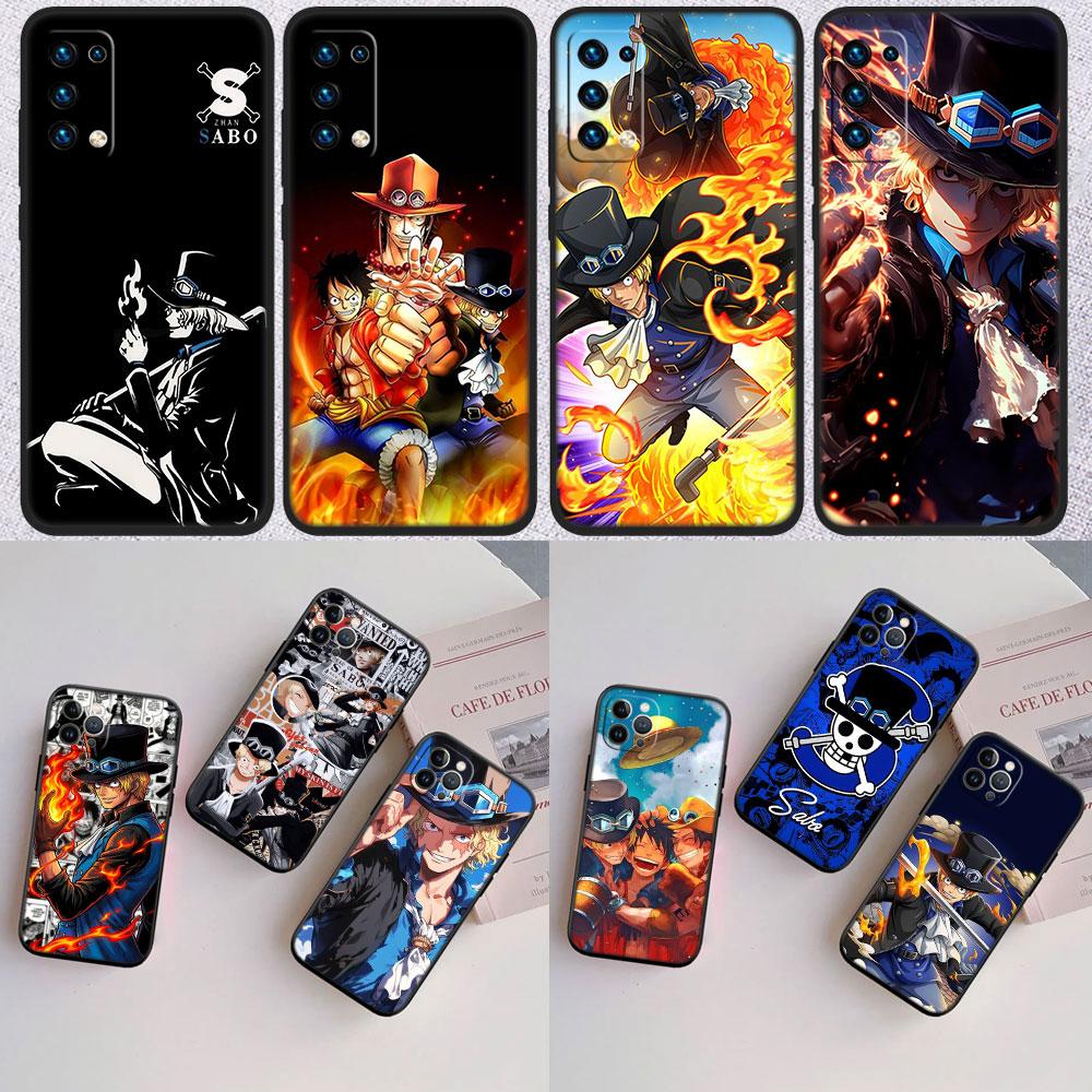 TR31 One Piece Sabo New High-End Shell Phone Case for iPhone 16 15 14 13 12 Pro Max Plus Mini